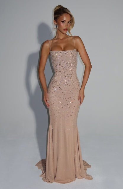 Vestidos Lorali - Nude
