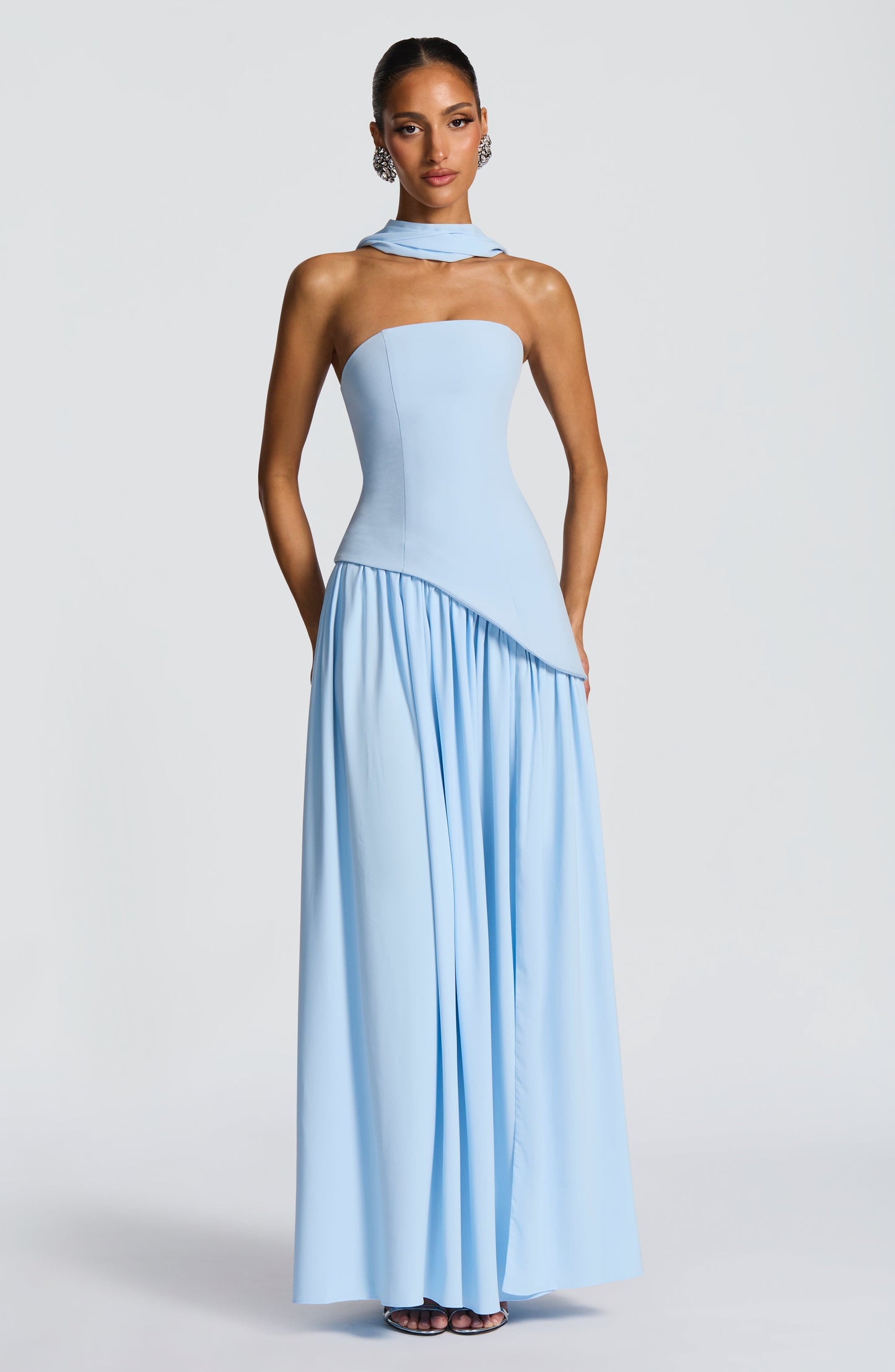 Vestidos maxi Malía - Celeste