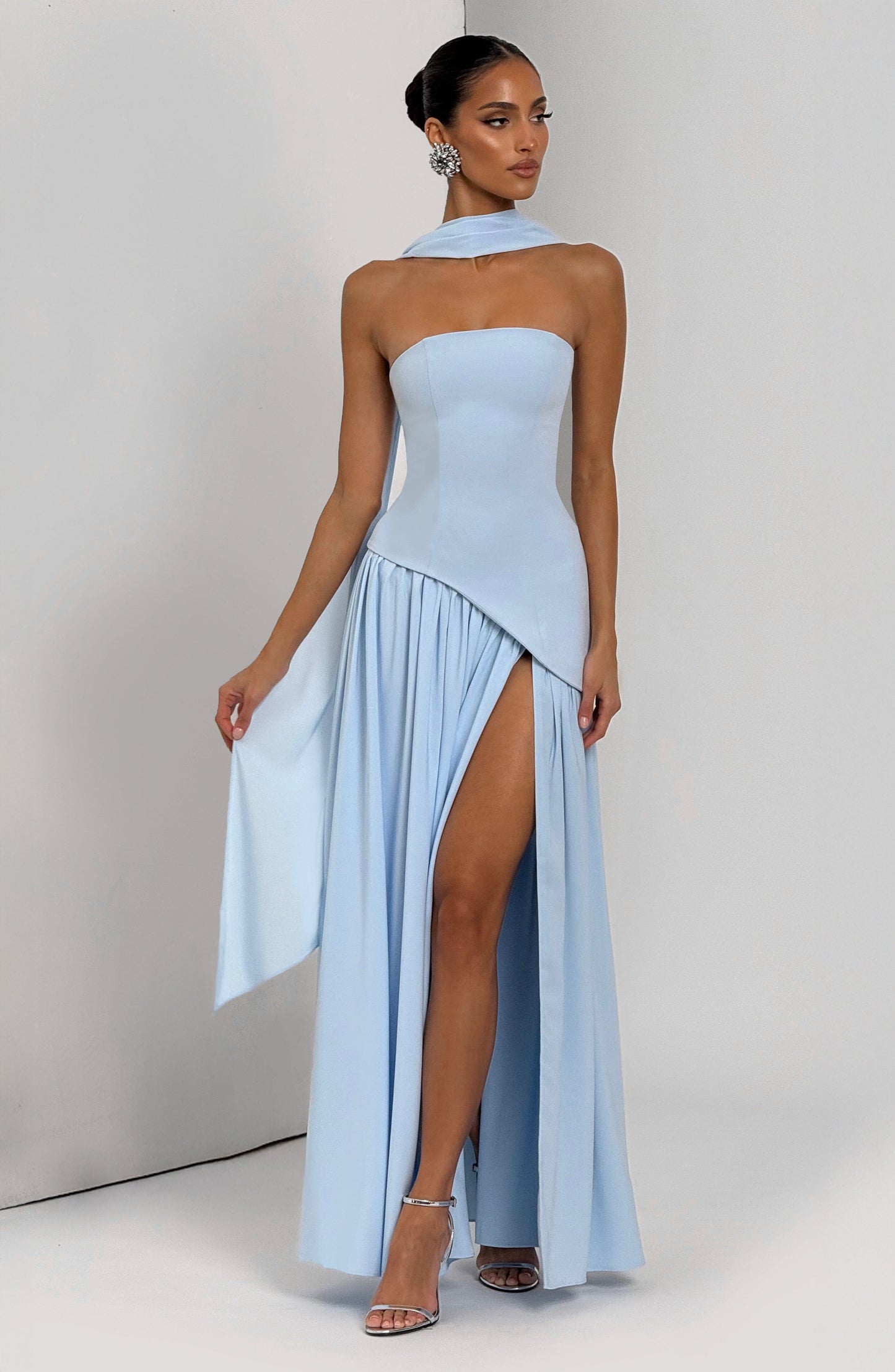 Vestidos maxi Malía - Celeste