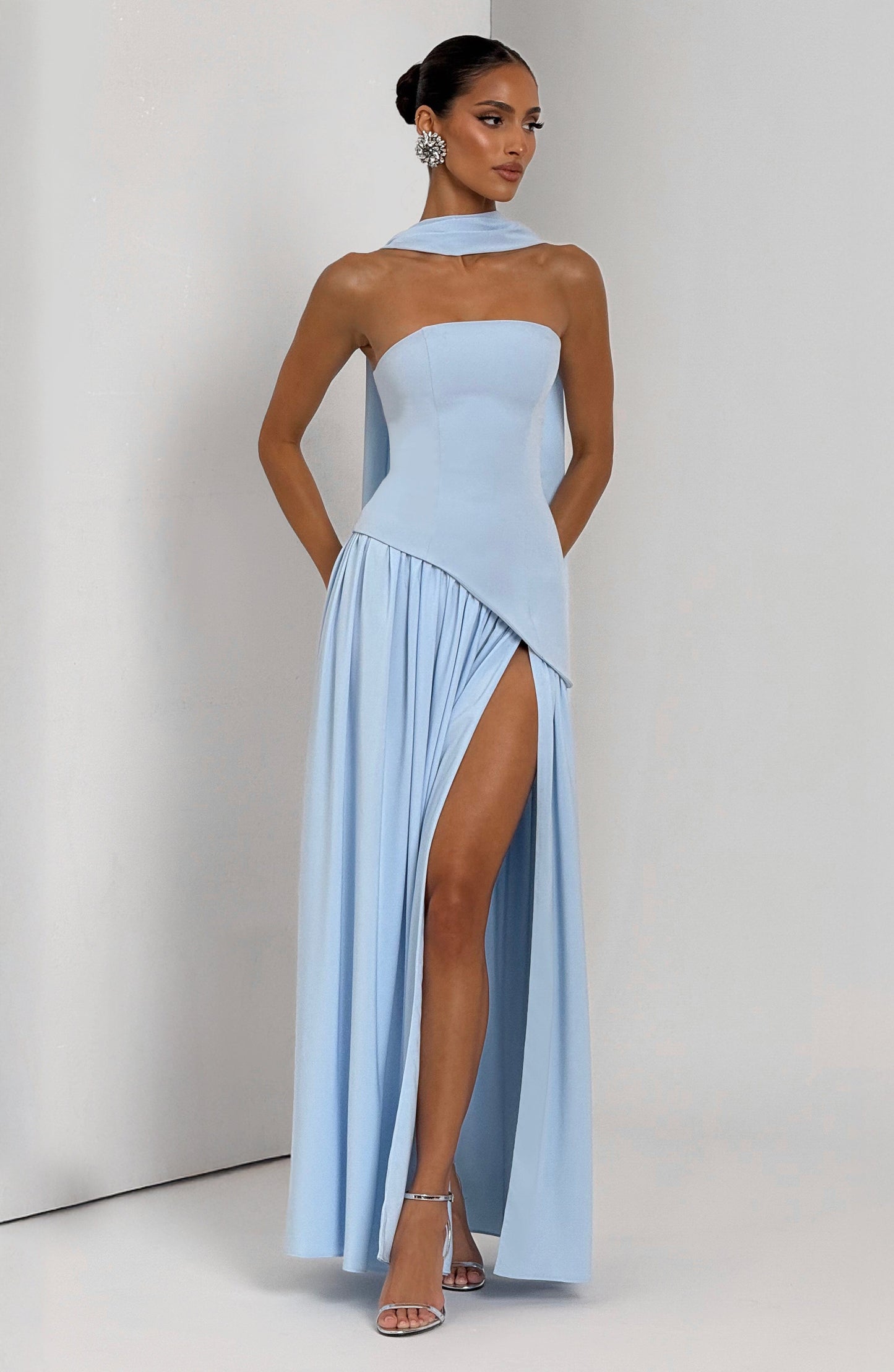 Vestidos maxi Malía - Celeste