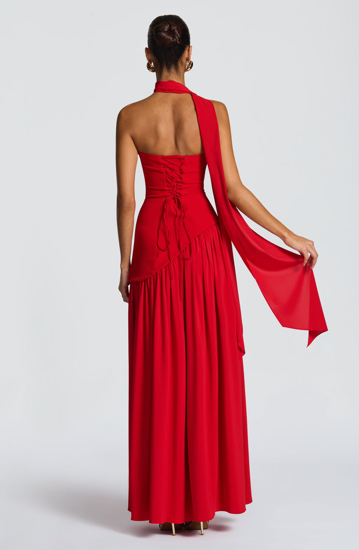Vestidos maxi de Malía - Rojo