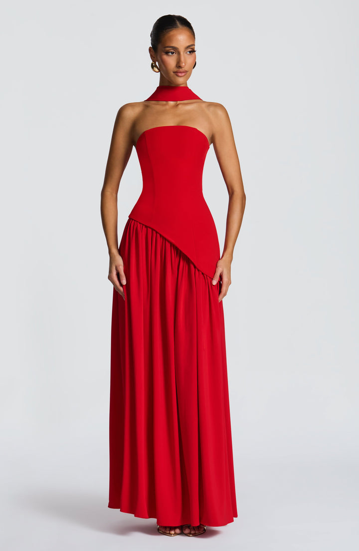 Vestidos maxi de Malía - Rojo