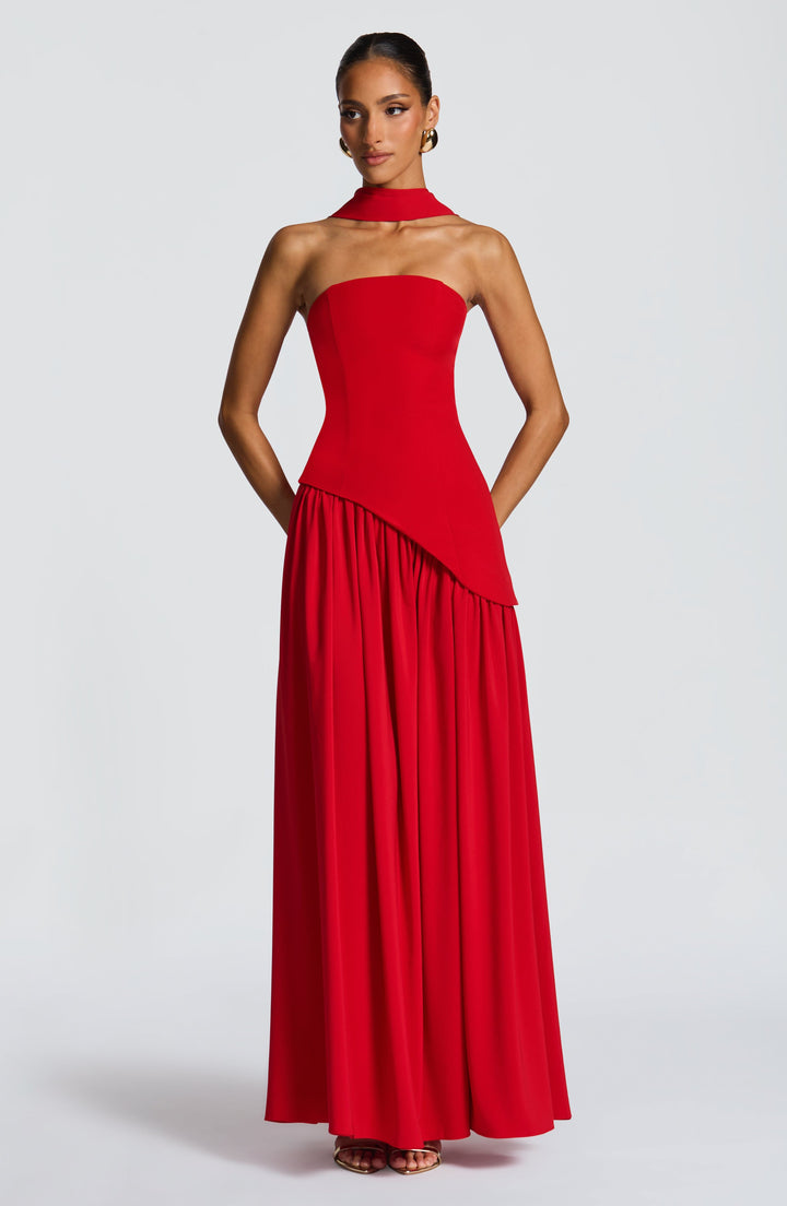 Vestidos maxi de Malía - Rojo