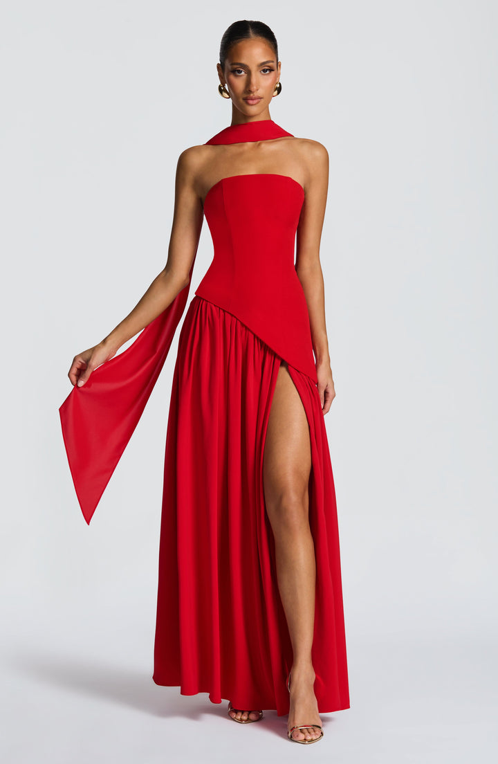Vestidos maxi de Malía - Rojo