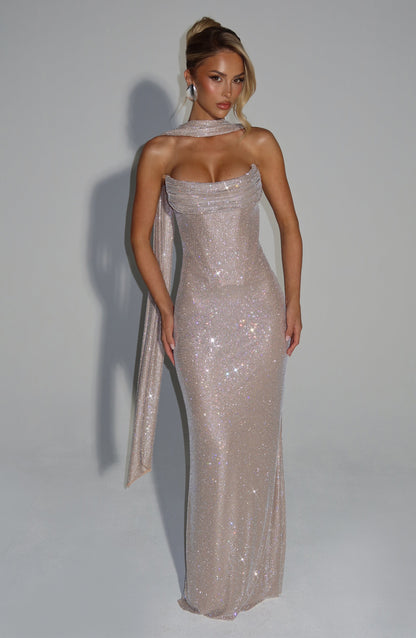 Vestido Mirabella Maxi - Nude