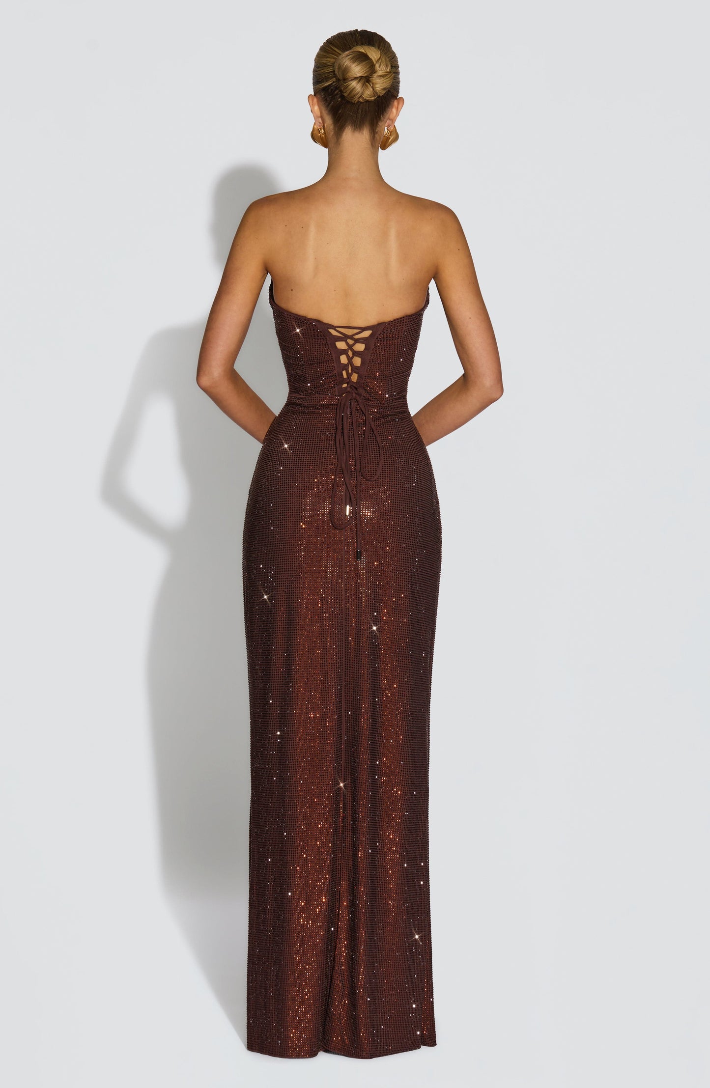 Vestidos Maxi Mirabella - Marrón Ciruela
