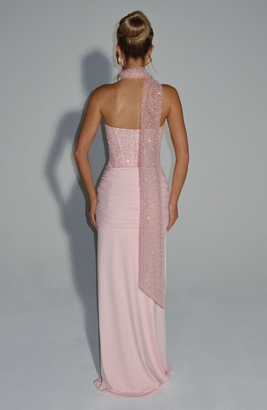 Bufanda Mia - Rosa Pálido