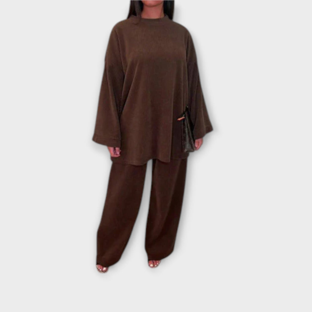 Volira – Conjunto de salón con un diseño de estructura serena