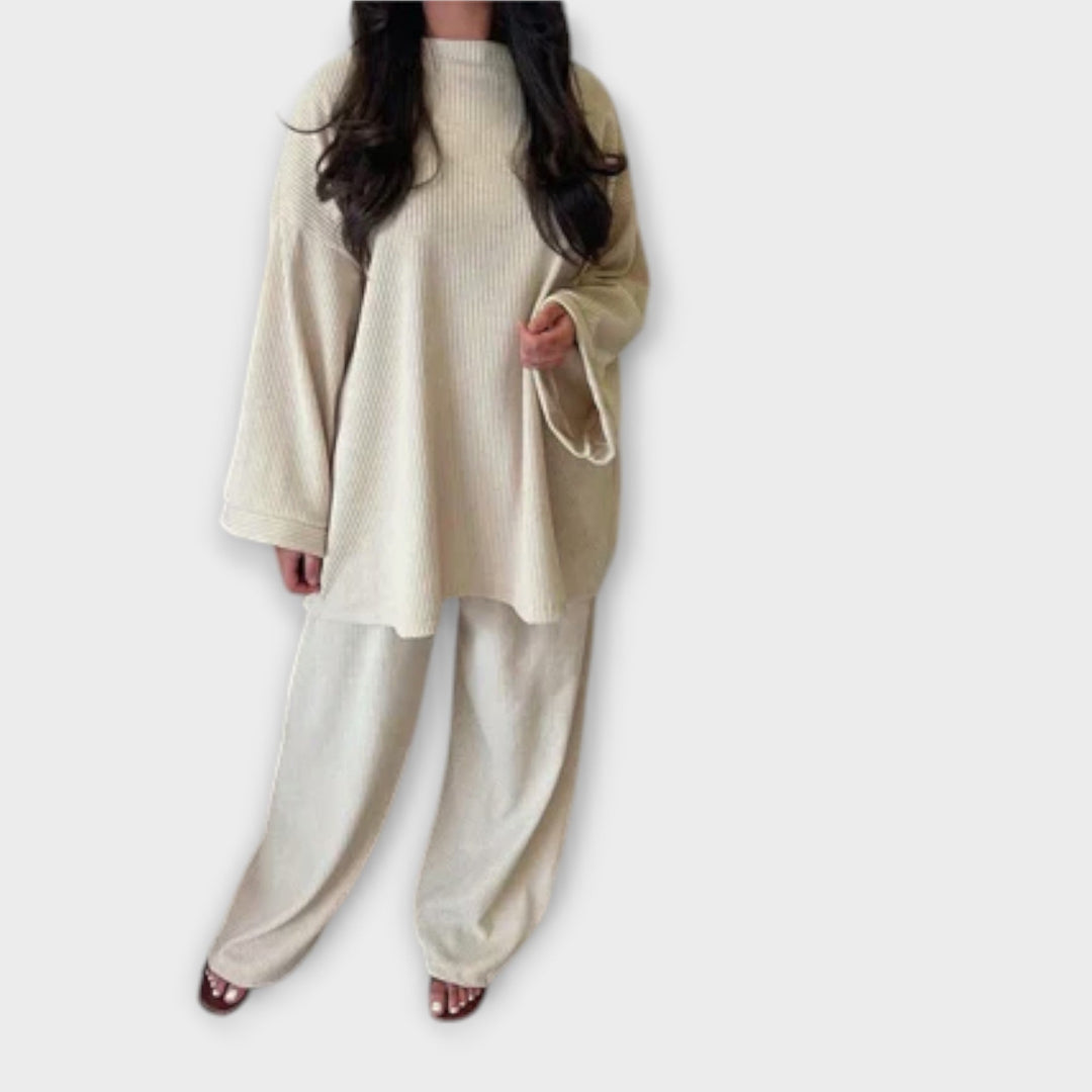 Volira – Conjunto de salón con un diseño de estructura serena