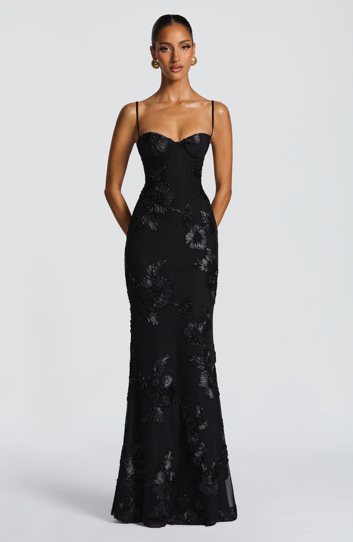 Vestidos Maxi Nefertiti - Negro