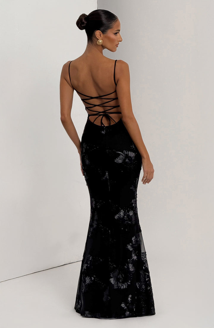 Vestidos Maxi Nefertiti - Negro