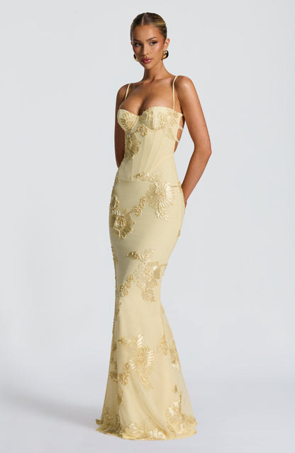 Vestidos Maxi Nefertiti - Limón
