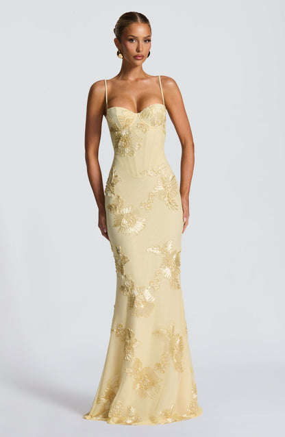 Vestidos Maxi Nefertiti - Limón