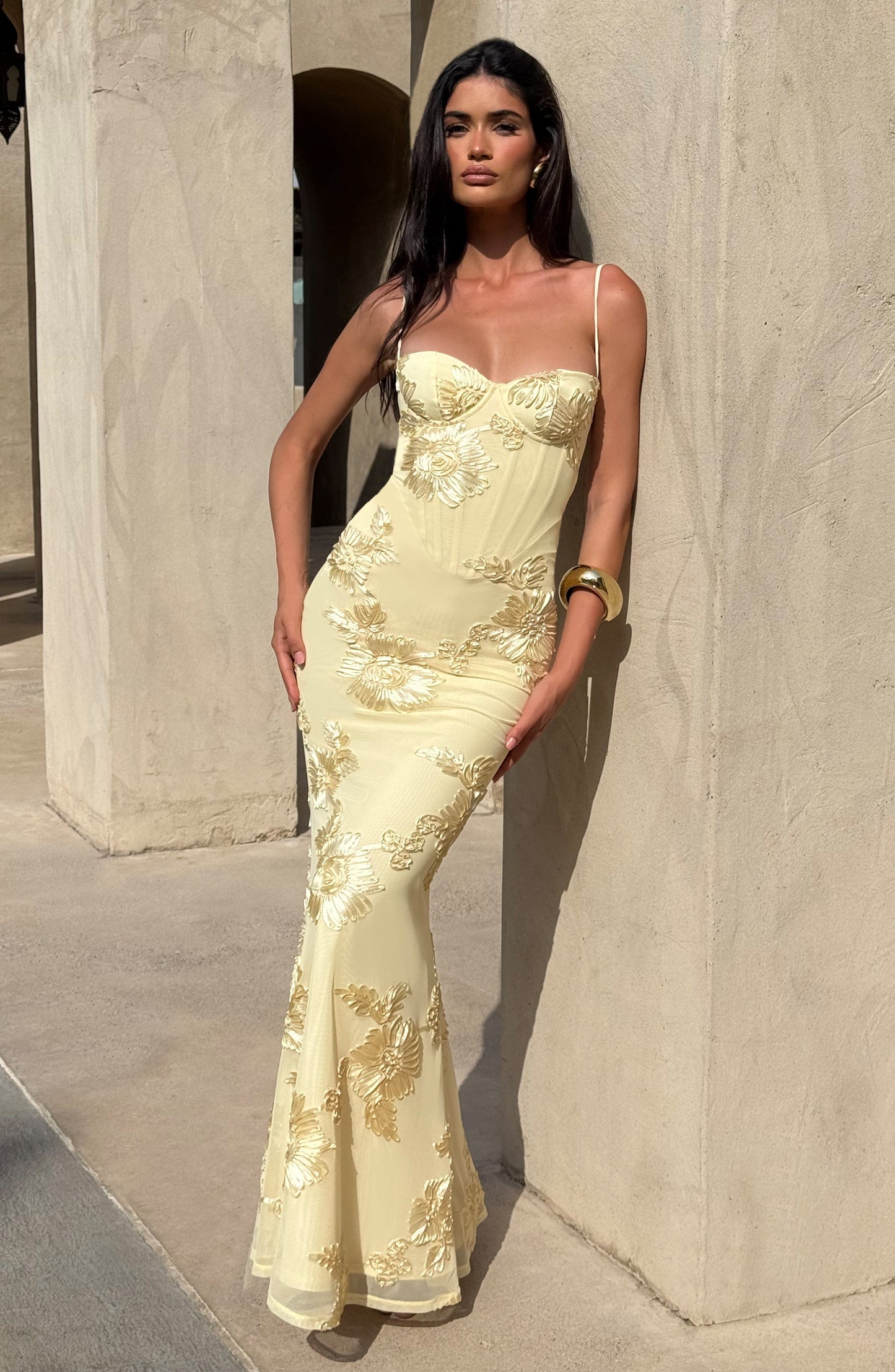 Vestidos Maxi Nefertiti - Limón