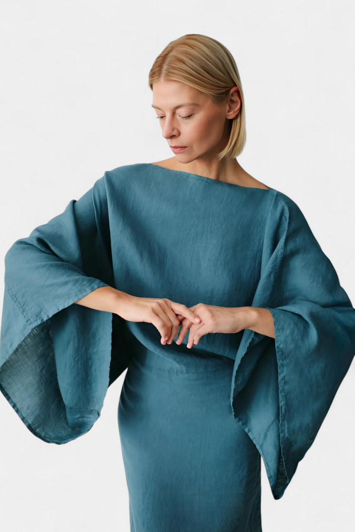 Vestidos Kimono de Lino y Algodón