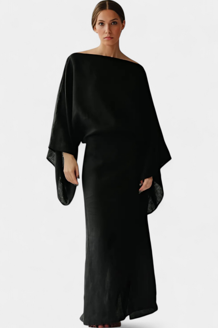 Vestidos kimono de lino y algodón