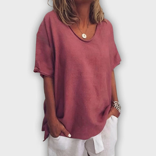 Camiseta Sally™ cómoda para el verano