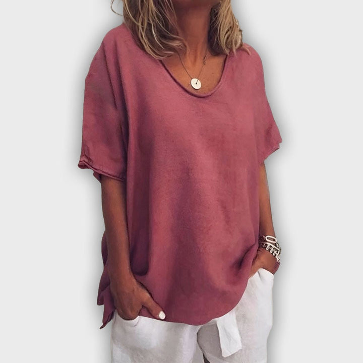 Camiseta Sally™ cómoda para el verano