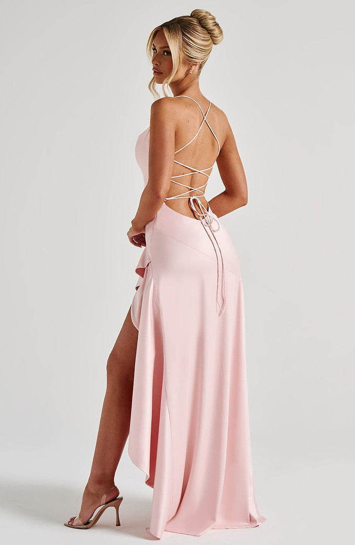 Vestido Maxi Samira - Rosado