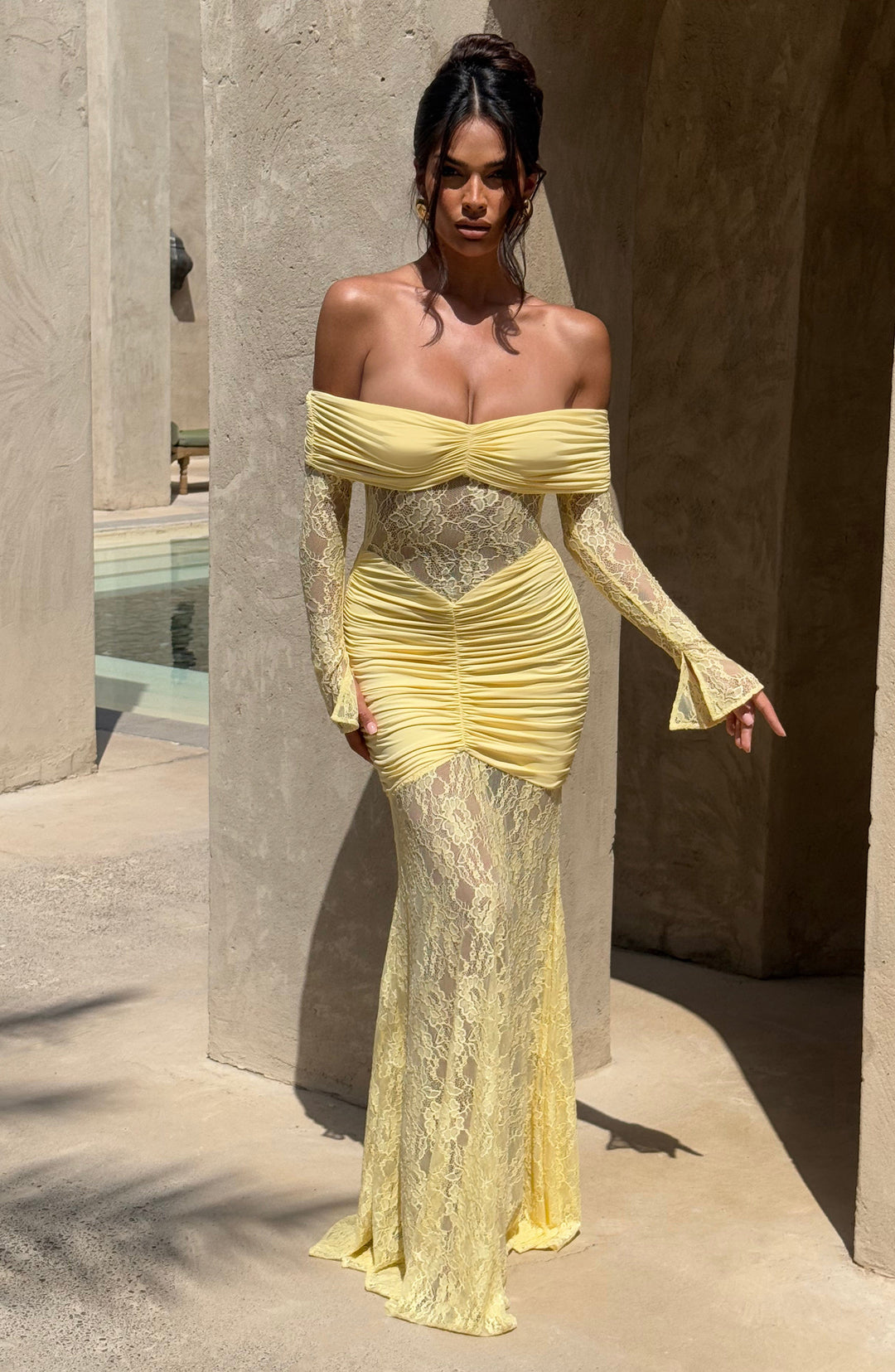 Vestido Maxi Sauline - Limón