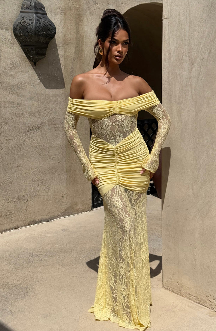 Vestidos Maxi Solin - Limón