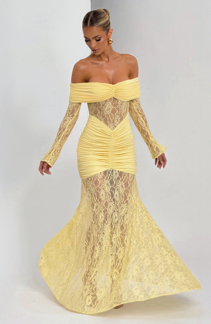 Vestido Maxi Sauline - Limón