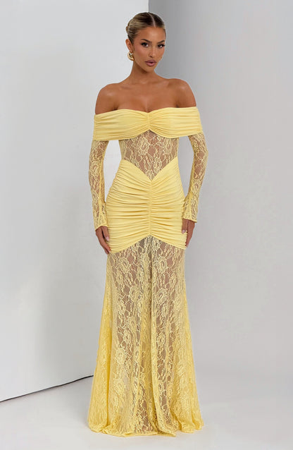 Vestidos Maxi Solin - Limón