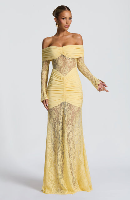 Vestidos Maxi Solin - Limón