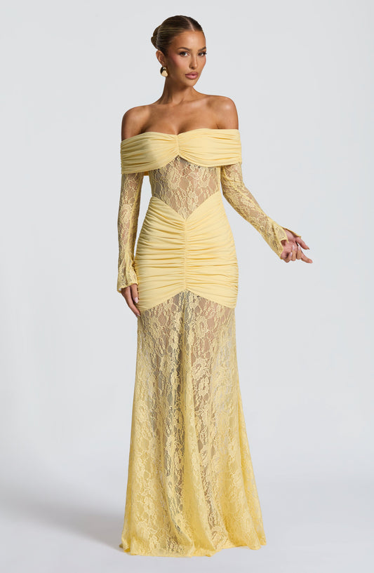 Vestidos Maxi Solin - Limón