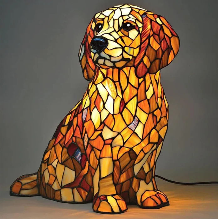 Figura de Golden Retriever Espiritual Lys