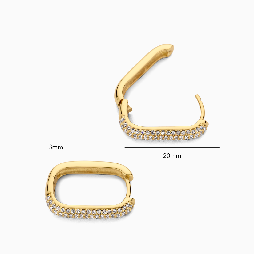 Aros Icon Pavé | Oro