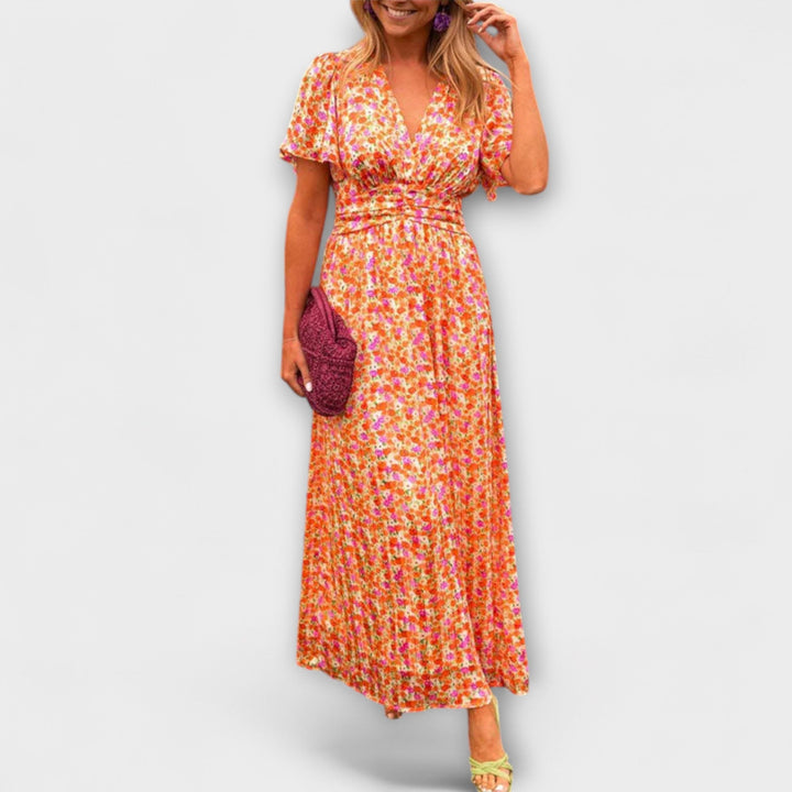 Vestidos clásicos con escote en V