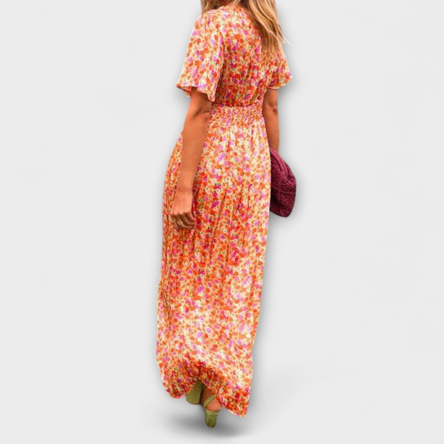 Vestidos clásicos con escote en V