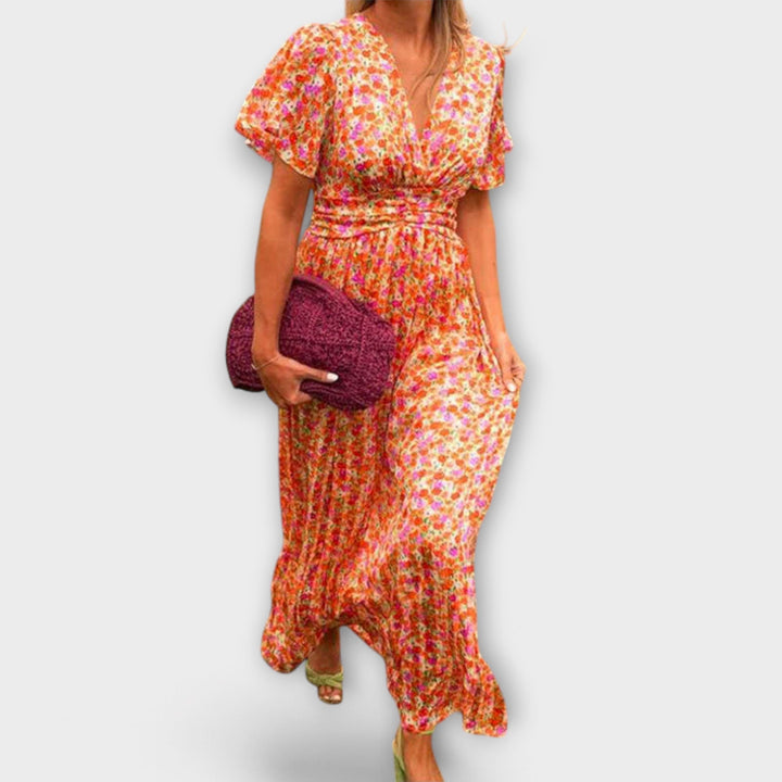 Vestidos clásicos con escote en V