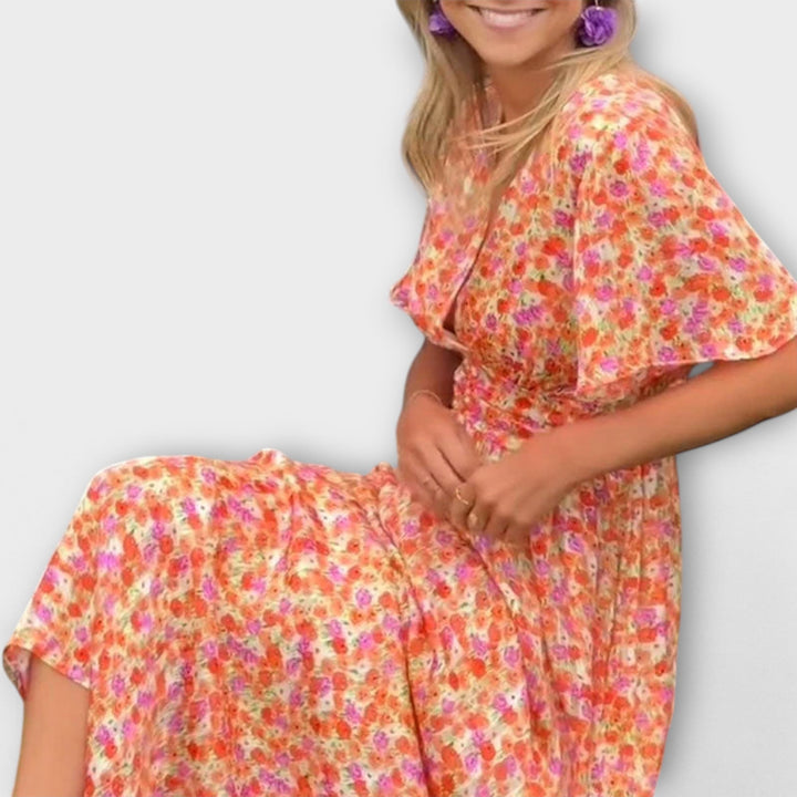 Vestidos clásicos con escote en V