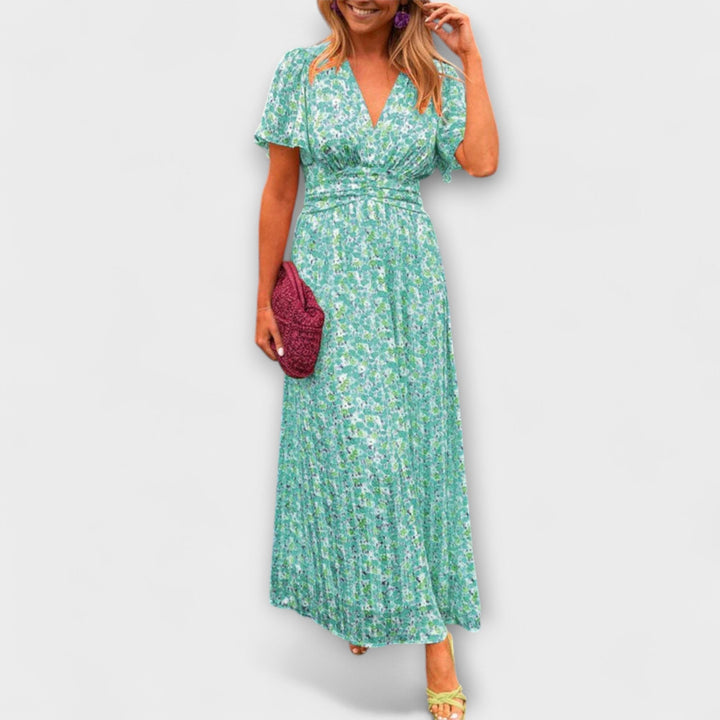 Vestidos clásicos con escote en V