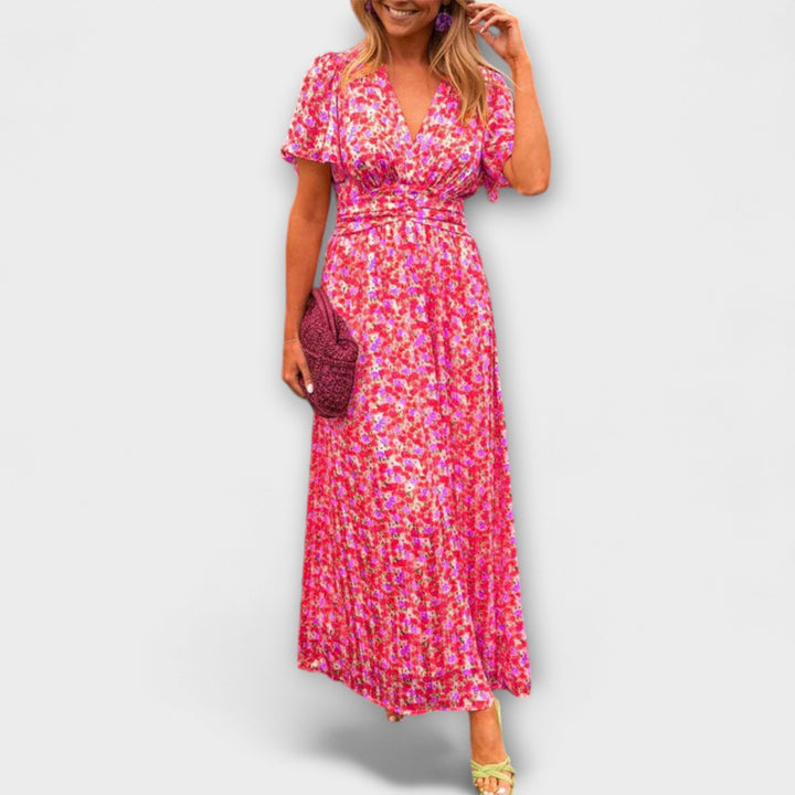 Vestidos clásicos con escote en V