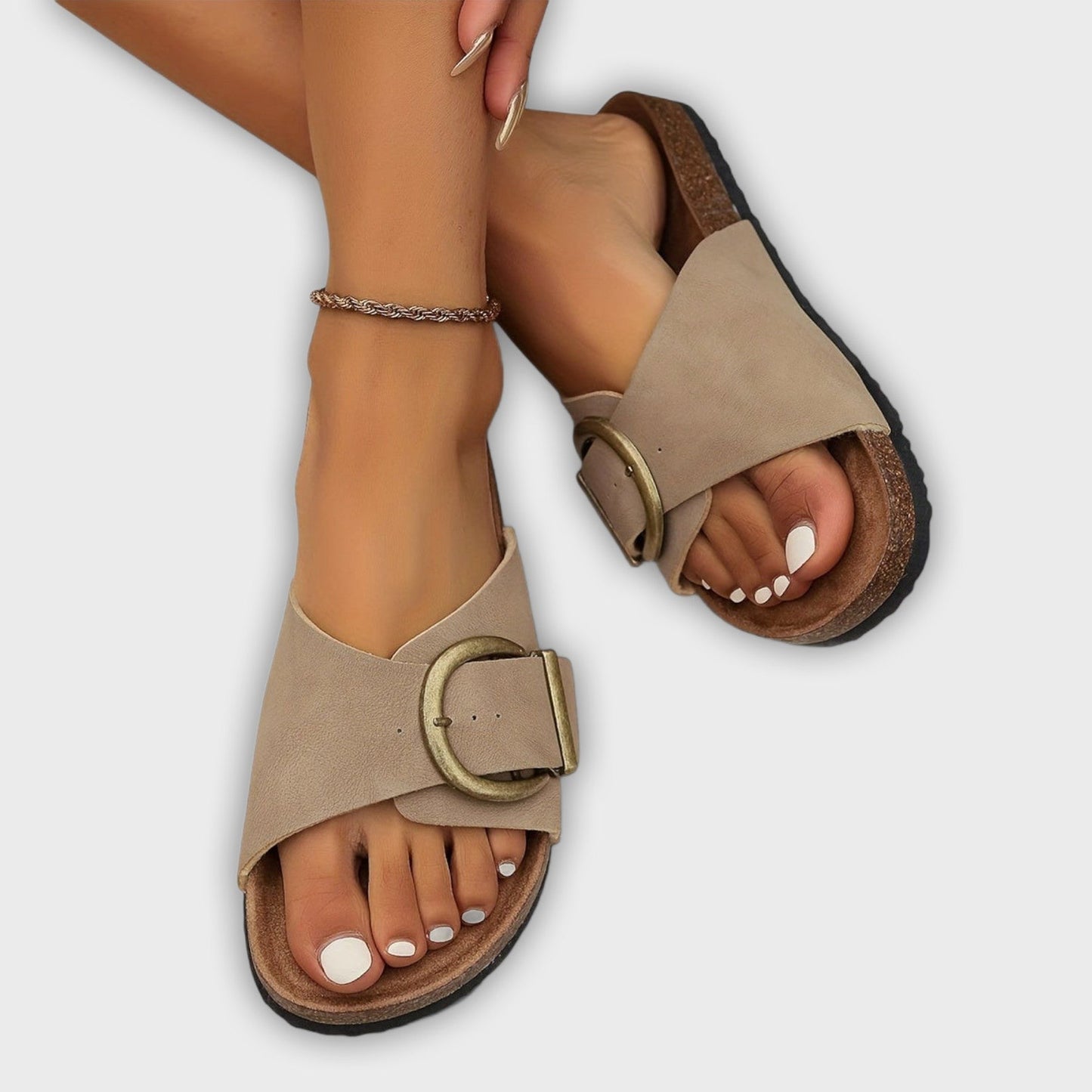 Sandalias ortopédicas.