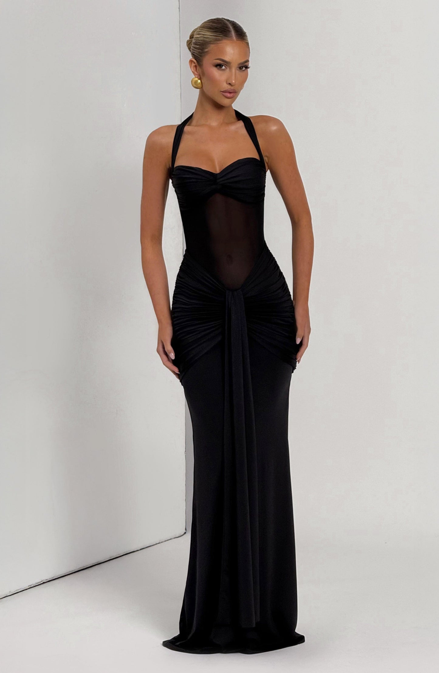Vestido Maxi Vixen - Negro