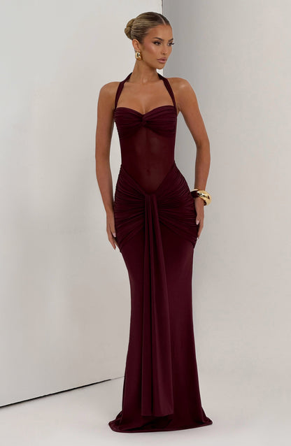 Vestidos Maxi Vixen - Laca de Cereza