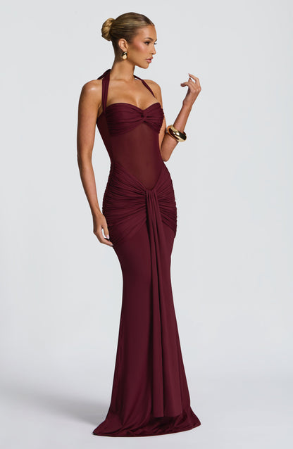 Vestidos Maxi Vixen - Laca de Cereza