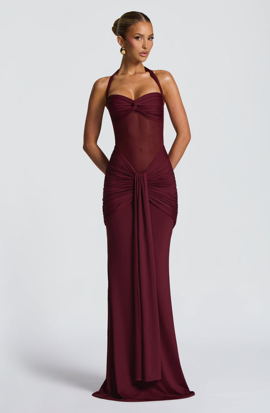 Vestidos Maxi Vixen - Laca de Cereza