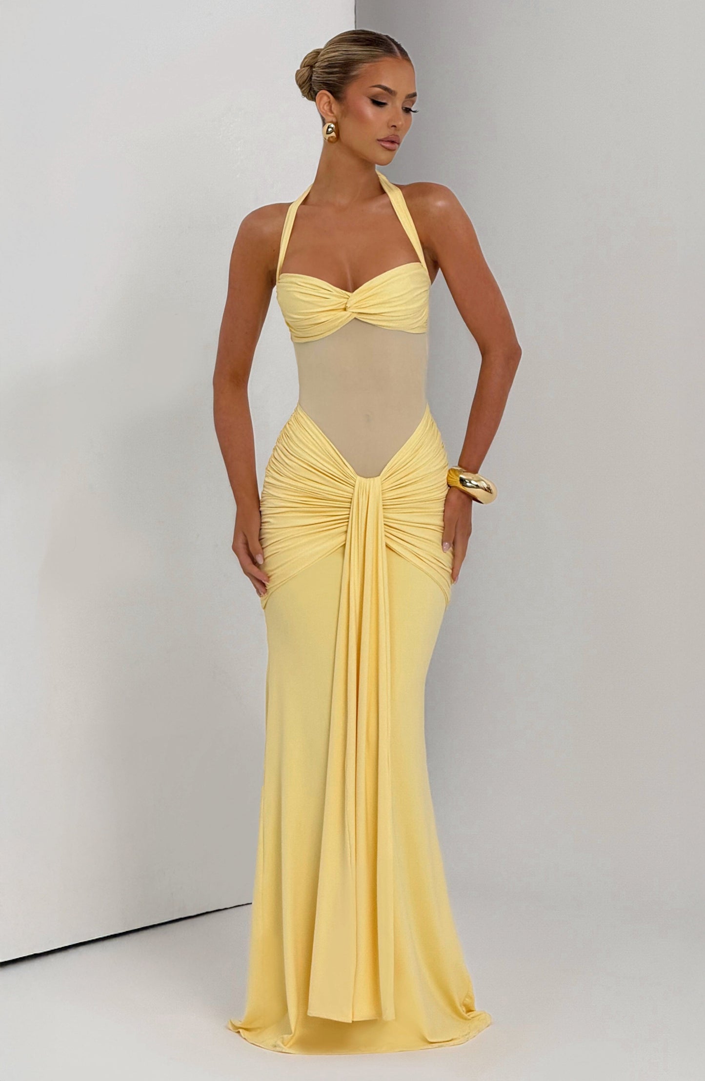 Vestido Maxi Vixen - Limón