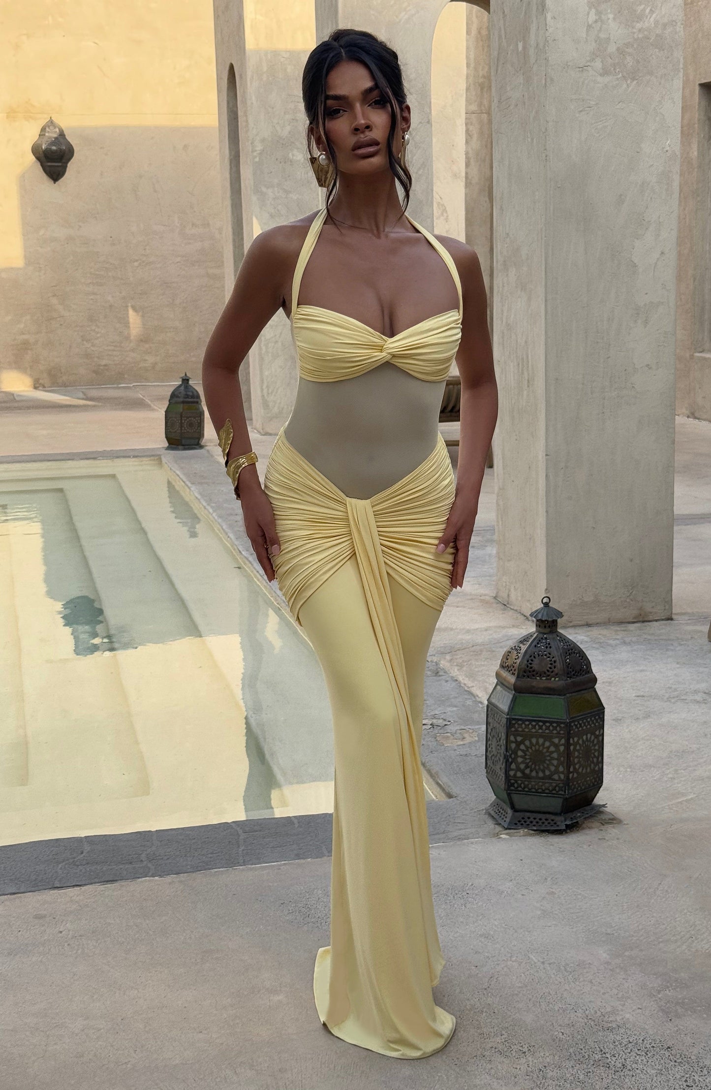 Vestido Maxi Vixen - Limón