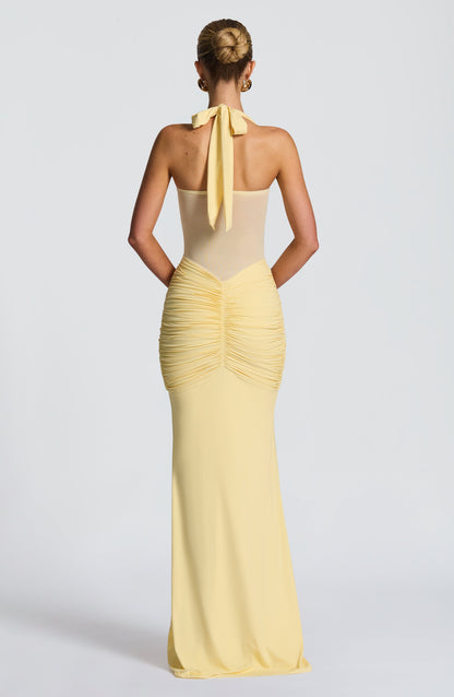 Vestido Maxi Vixen - Limón