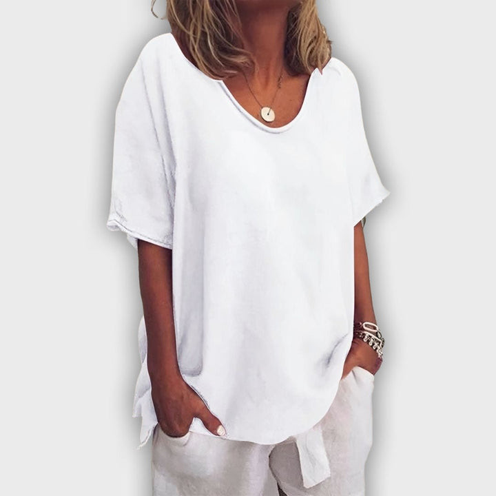 Camiseta Sally™ cómoda para el verano